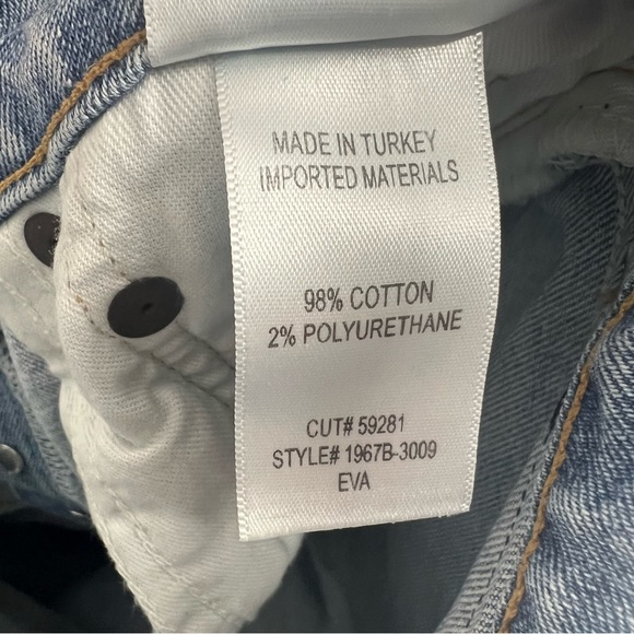 Citizens of Humanity Eva High Rise Relaxed Baggy Jeans Light Wash Size 23 - Picture 6 of 8